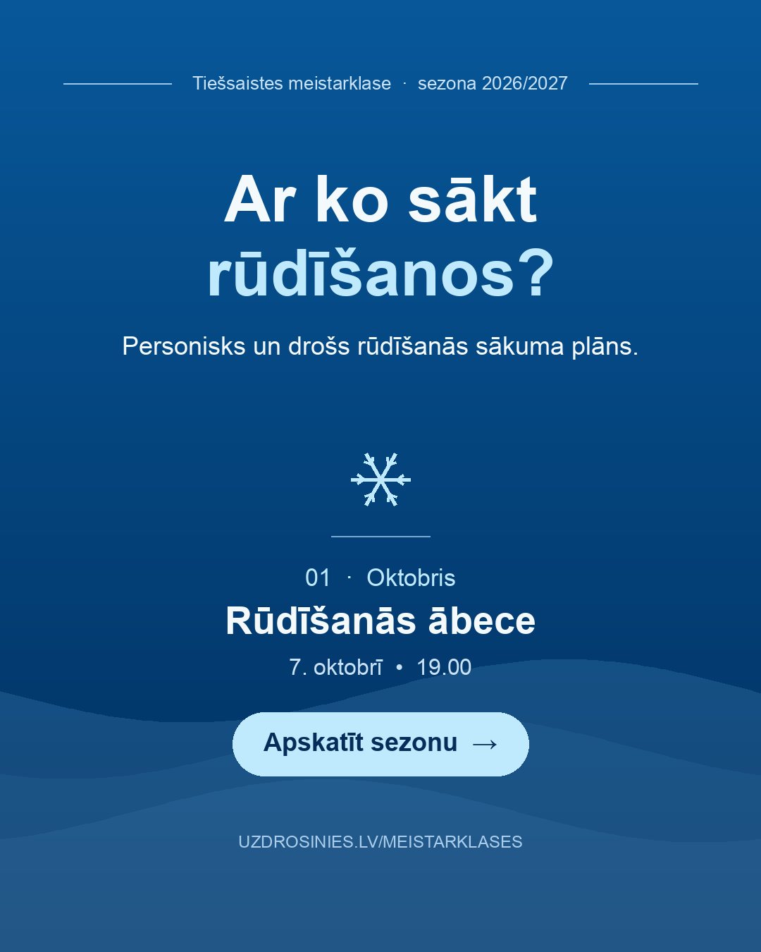 Rūdīšanās ābece — meistarklases vizuālis